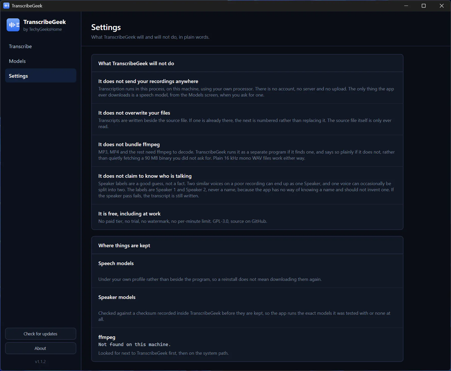 TranscribeGeek gallery image