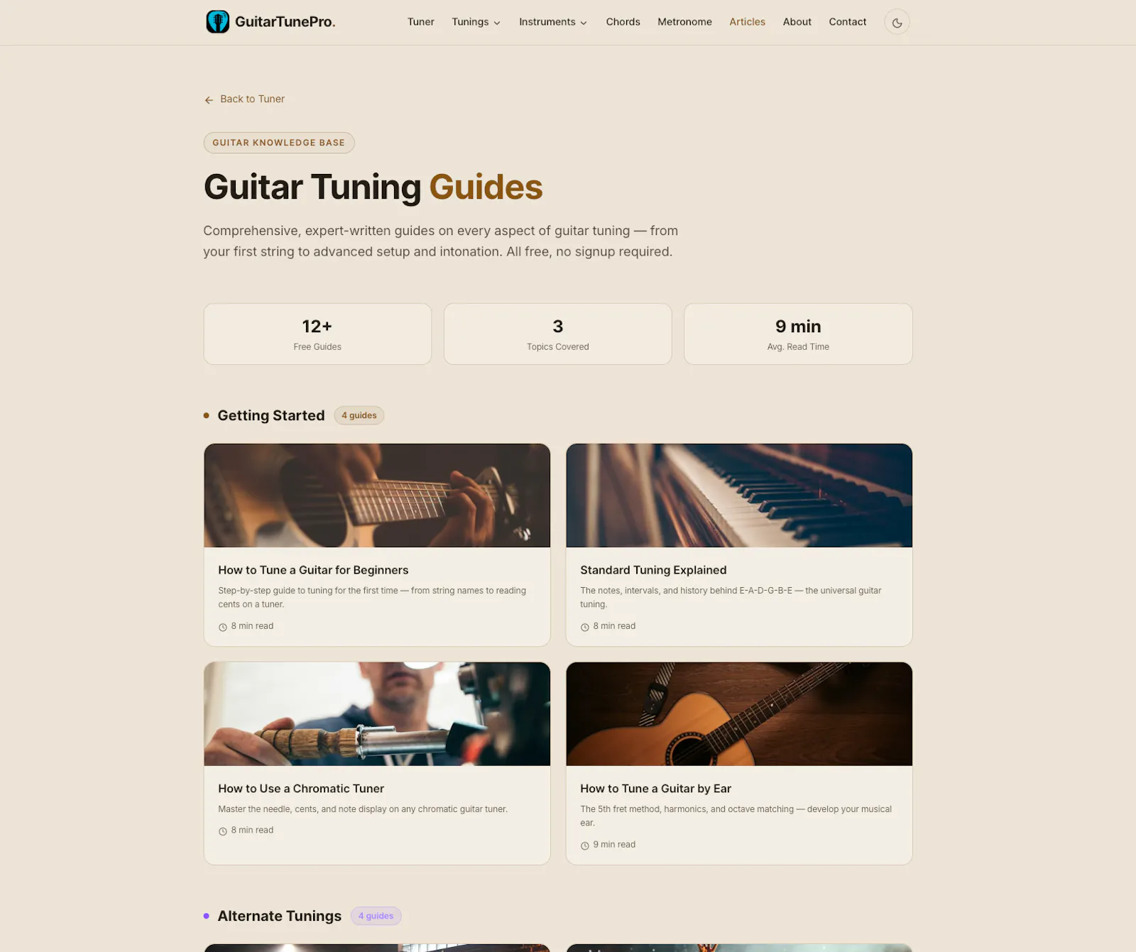 GuitarTunePro screenshot 4