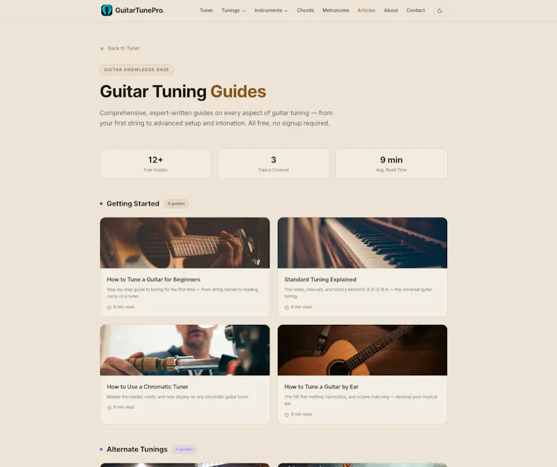 GuitarTunePro screenshot 4