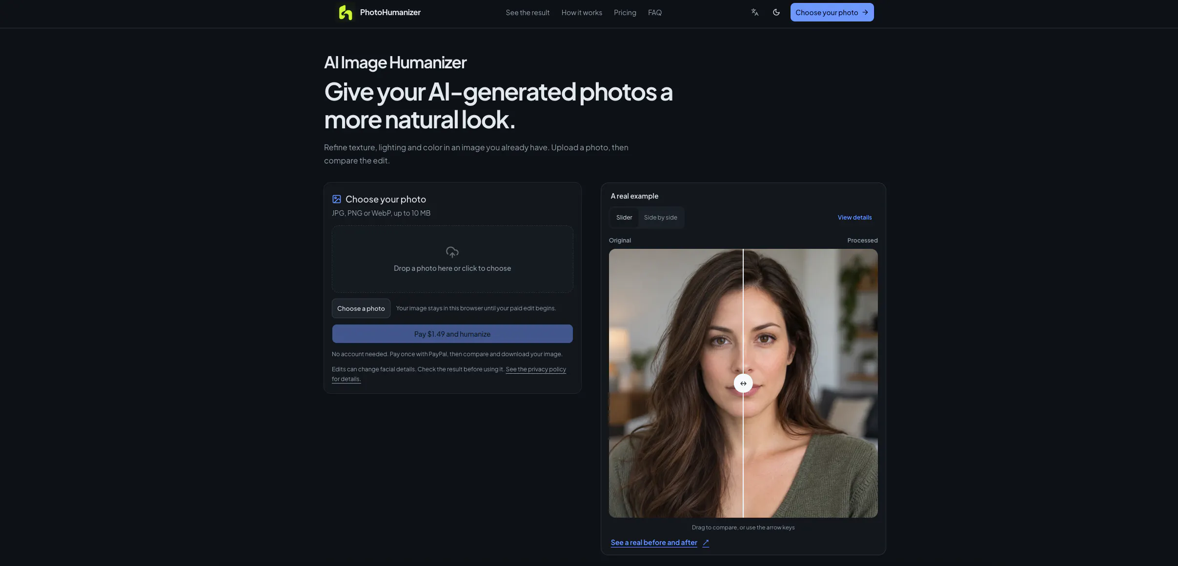 PhotoHumanizer gallery image