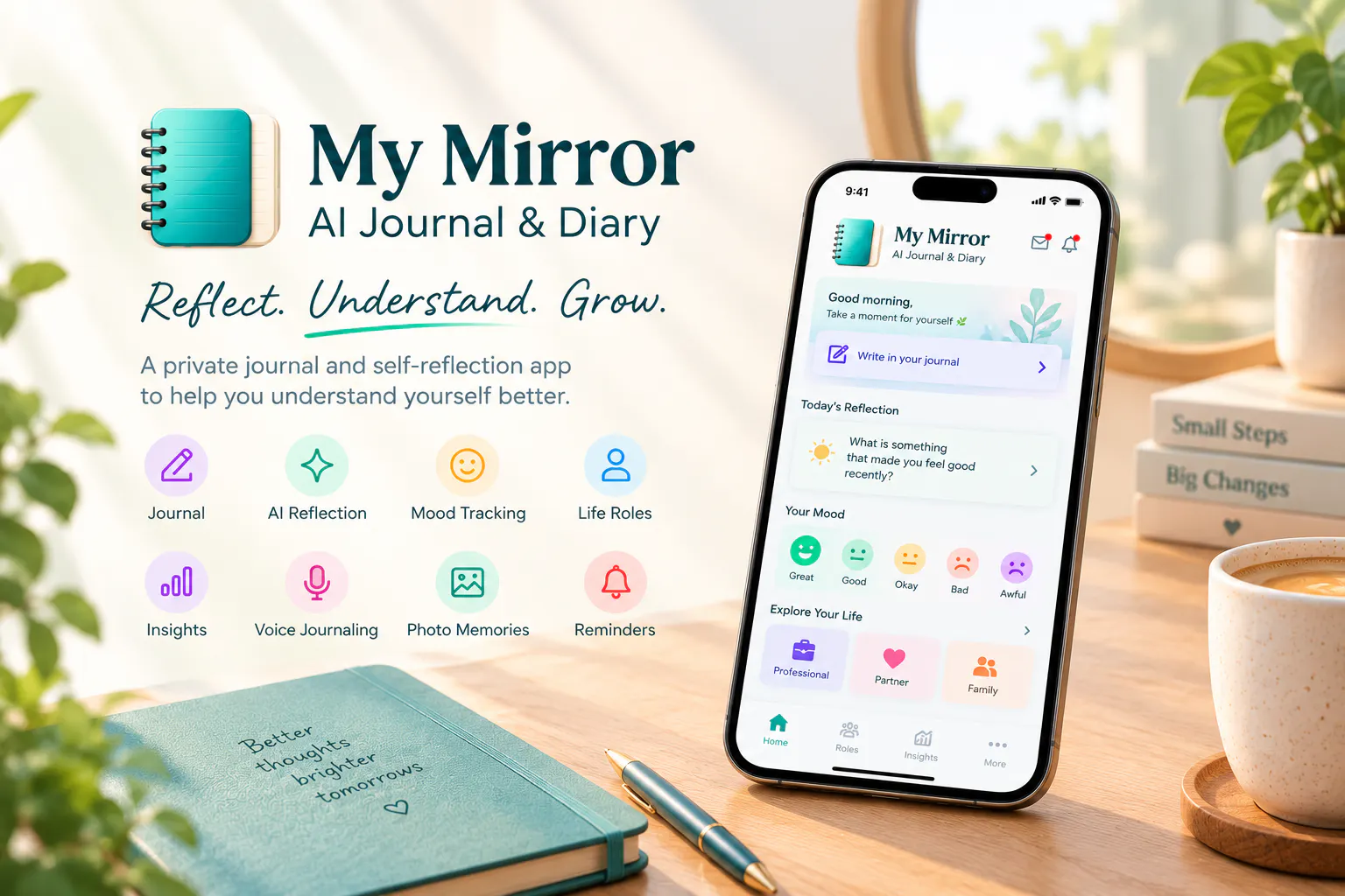 My Mirror: AI Journal & Diary gallery image