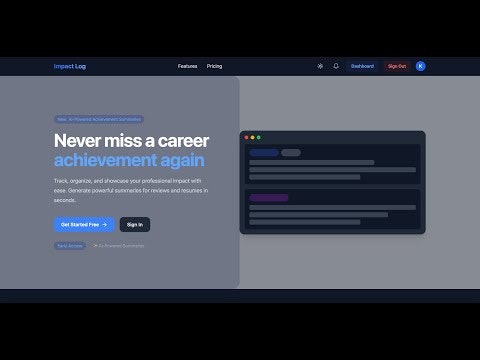 Impact Log gallery image