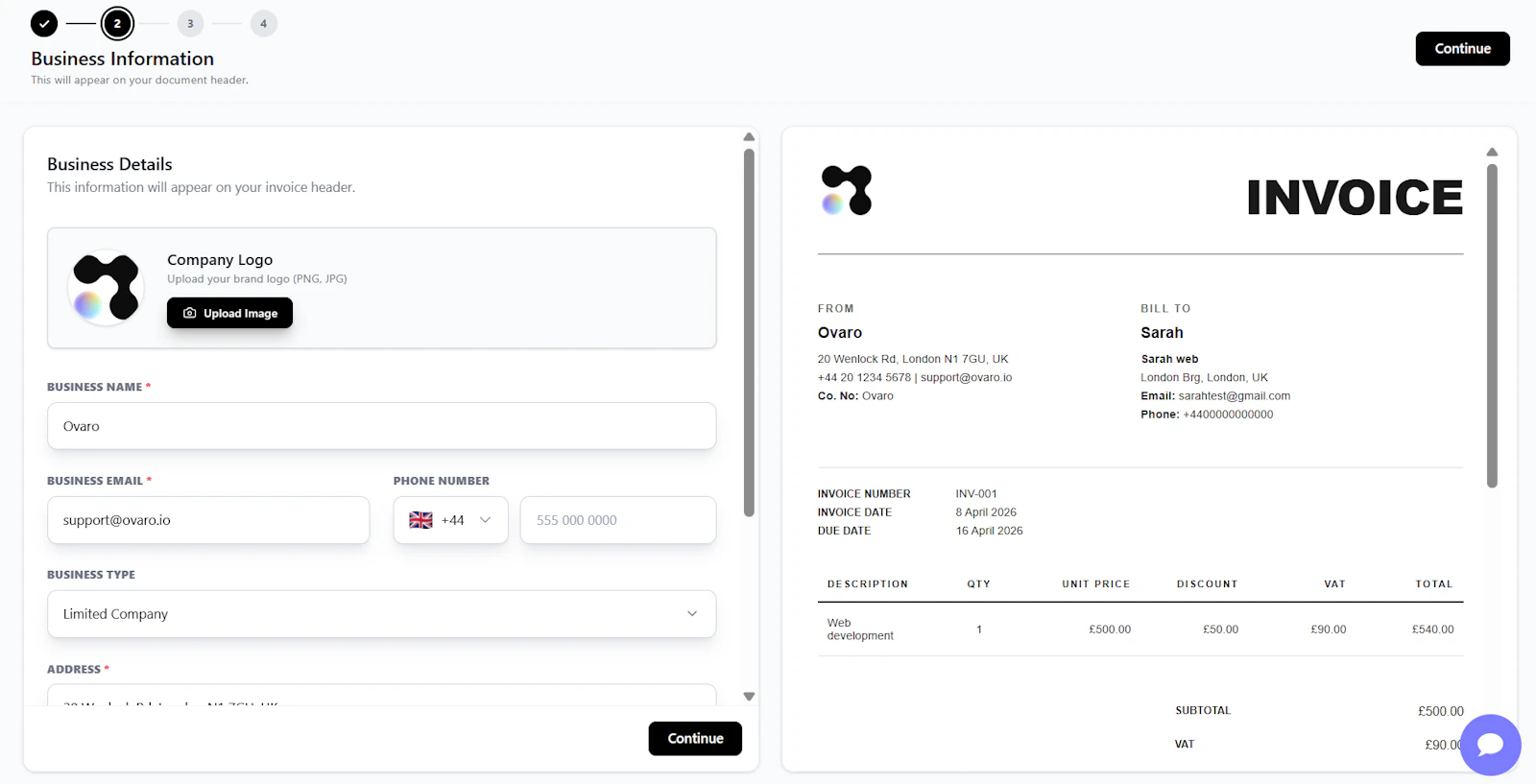 Ovaro screenshot 4