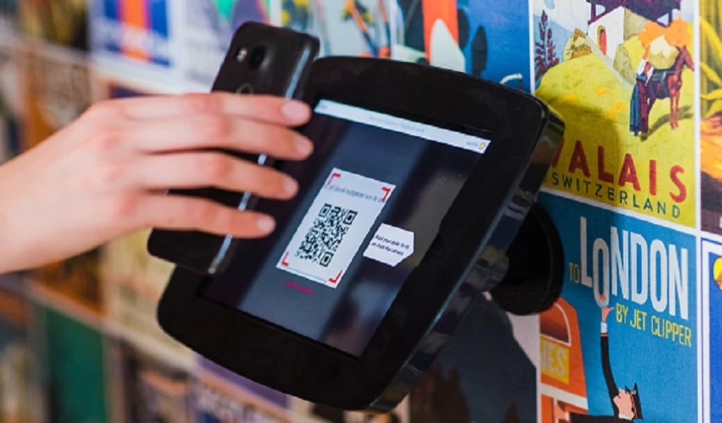 Buy things with the help of QR scanner.