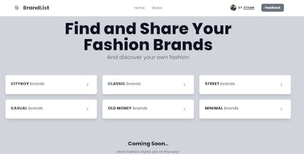 Brandlist gallery image