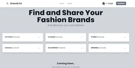 Brandlist gallery image