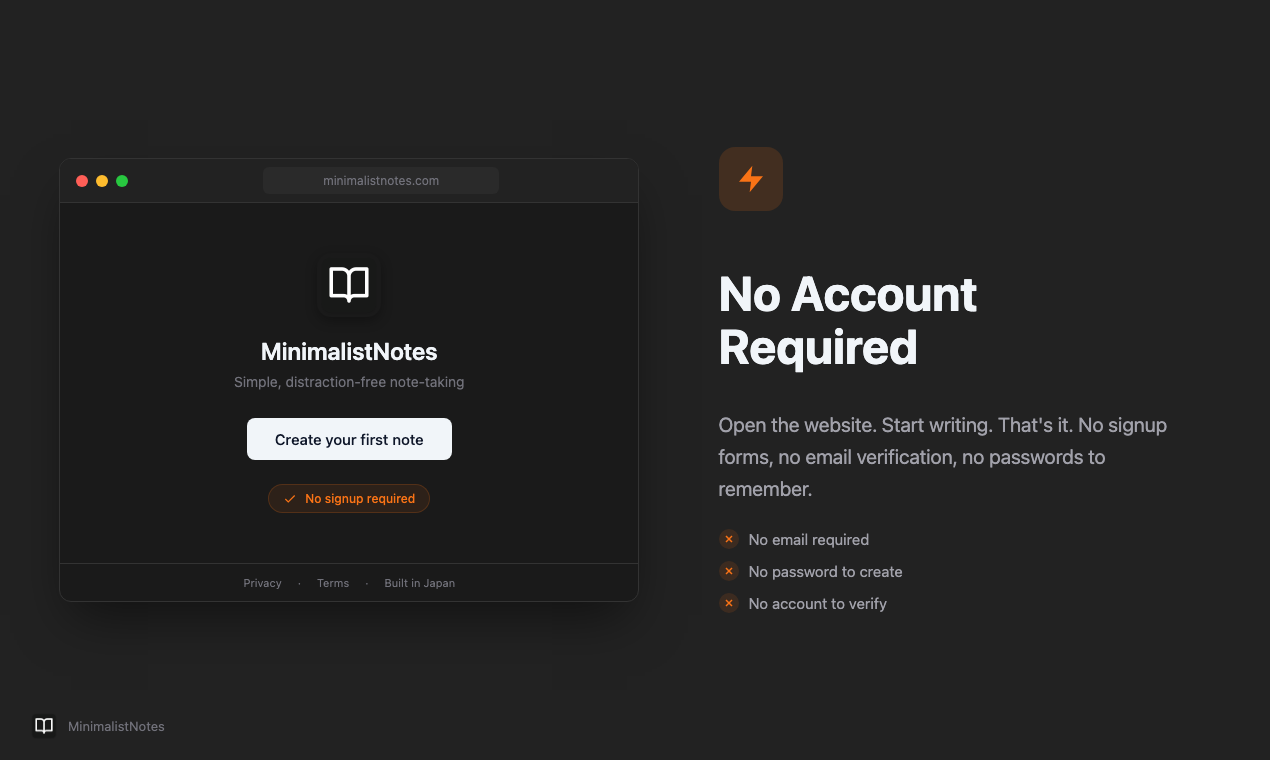 MinimalistNotes gallery image