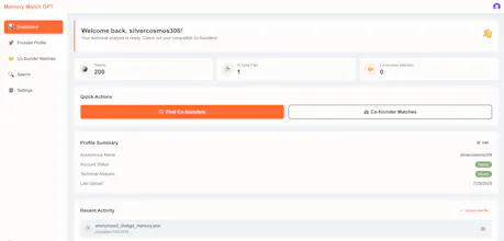 Technical-to-Technical Co-founder Match gallery image