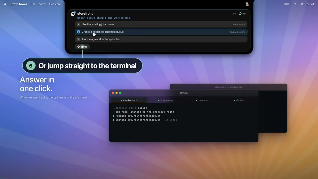 CrewTower screenshot 1