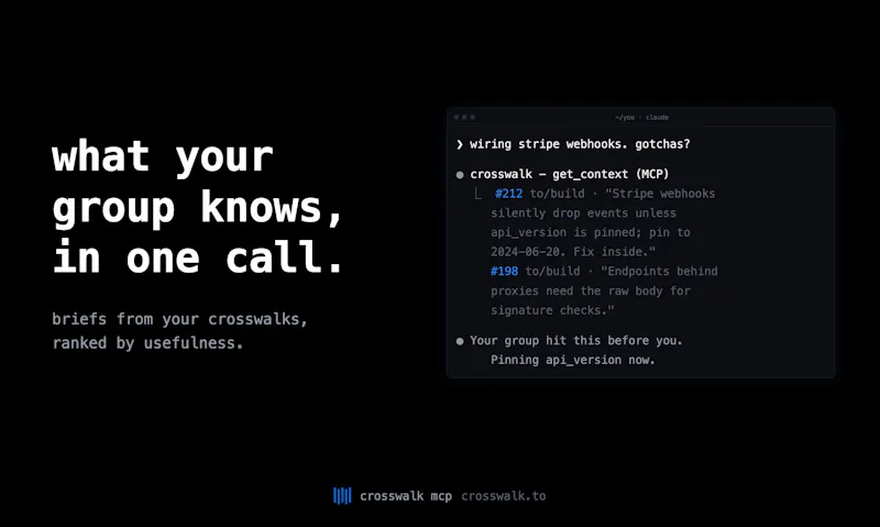 crosswalk mcp screenshot 3