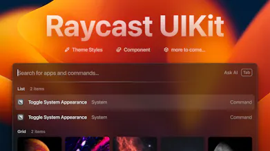 Raycast UIKit (Unofficial) gallery image