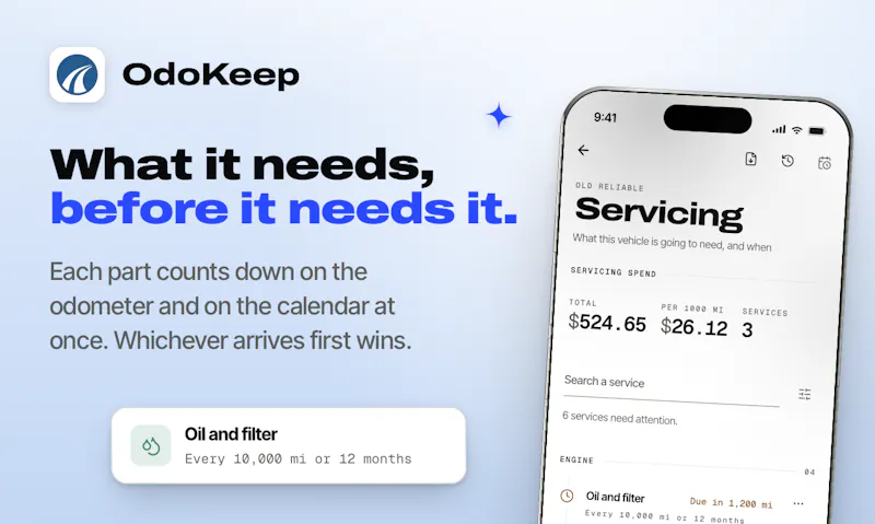 OdoKeep screenshot 3