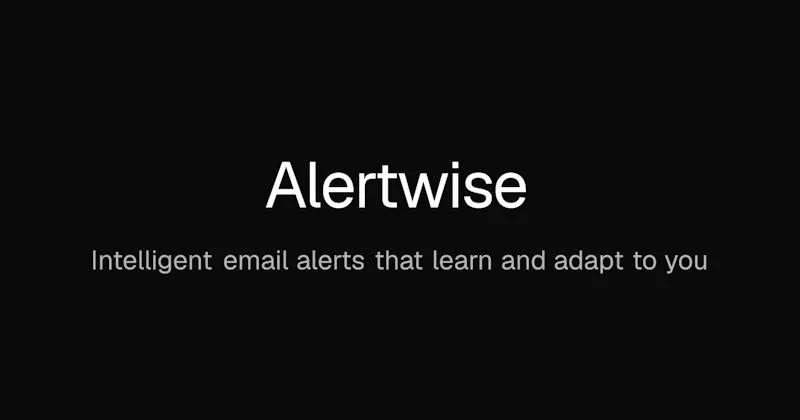 Alertwise screenshot 1