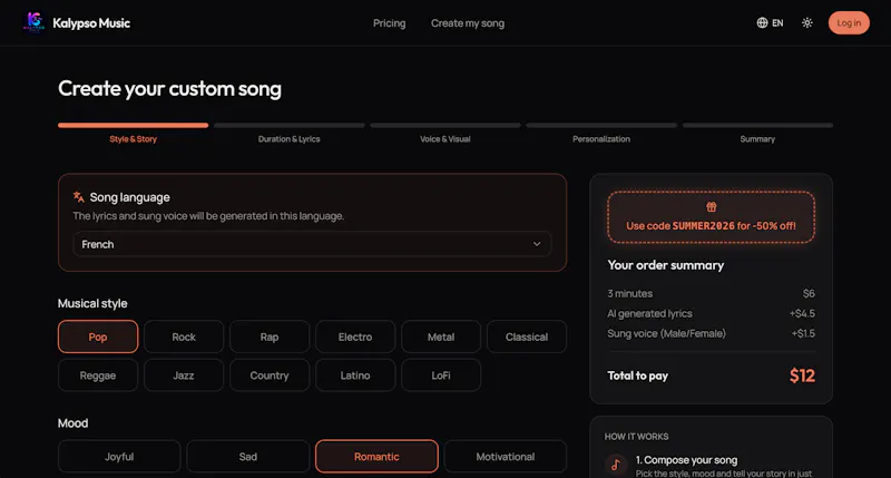 Kalypso Music screenshot 4