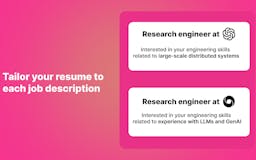 AI Personalized Resumes media 1