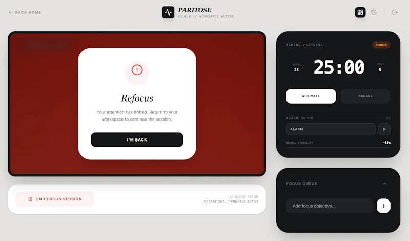 Paritose screenshot 4