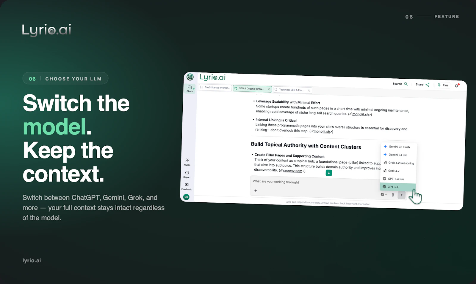 Lyrio AI Workspace screenshot 8