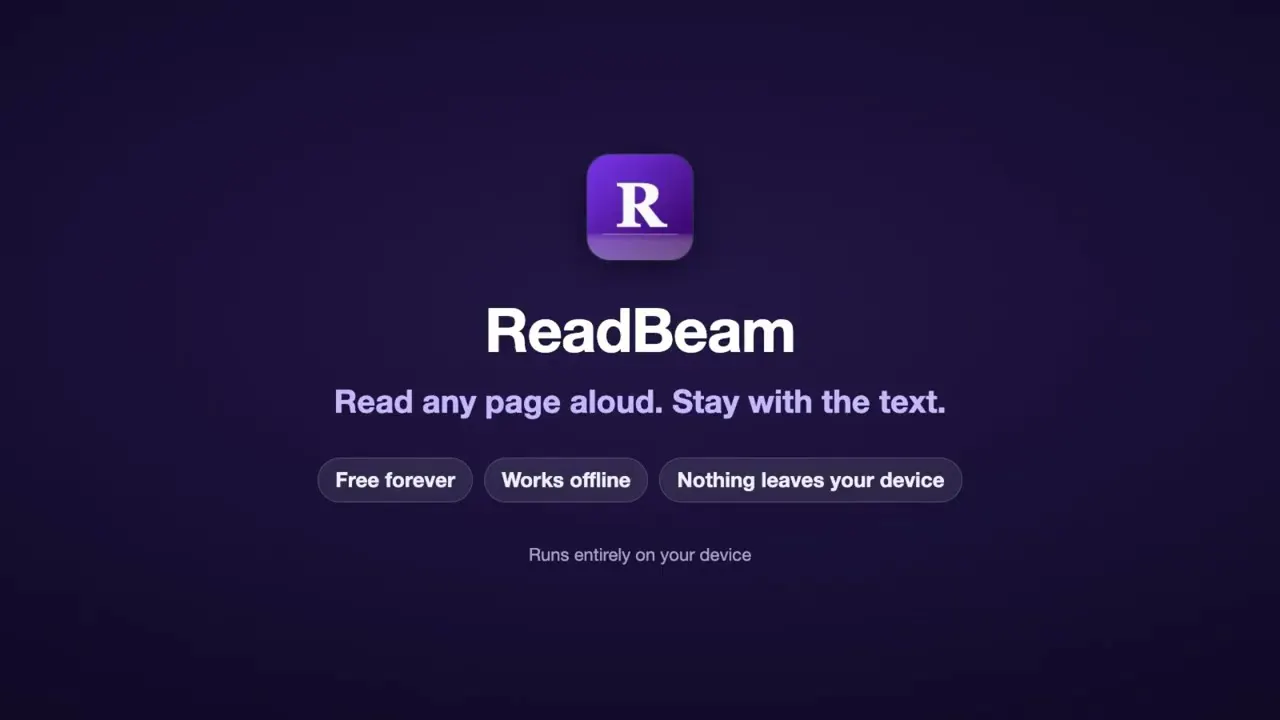 ReadBeam gallery image