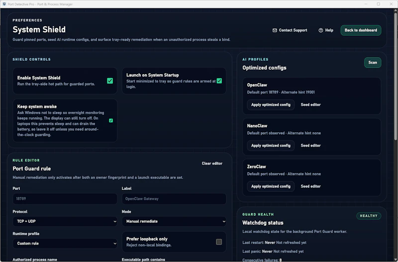 Port Detective Pro screenshot 5