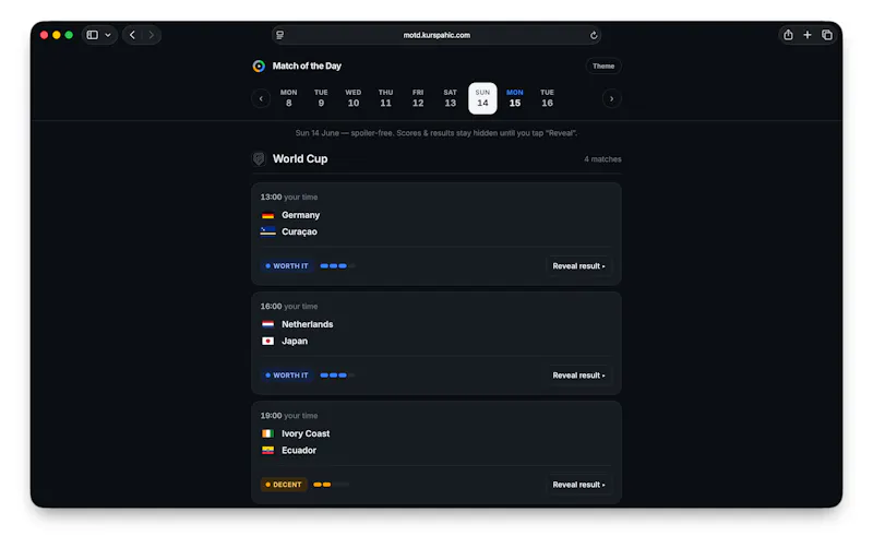 Match of the Day screenshot 1