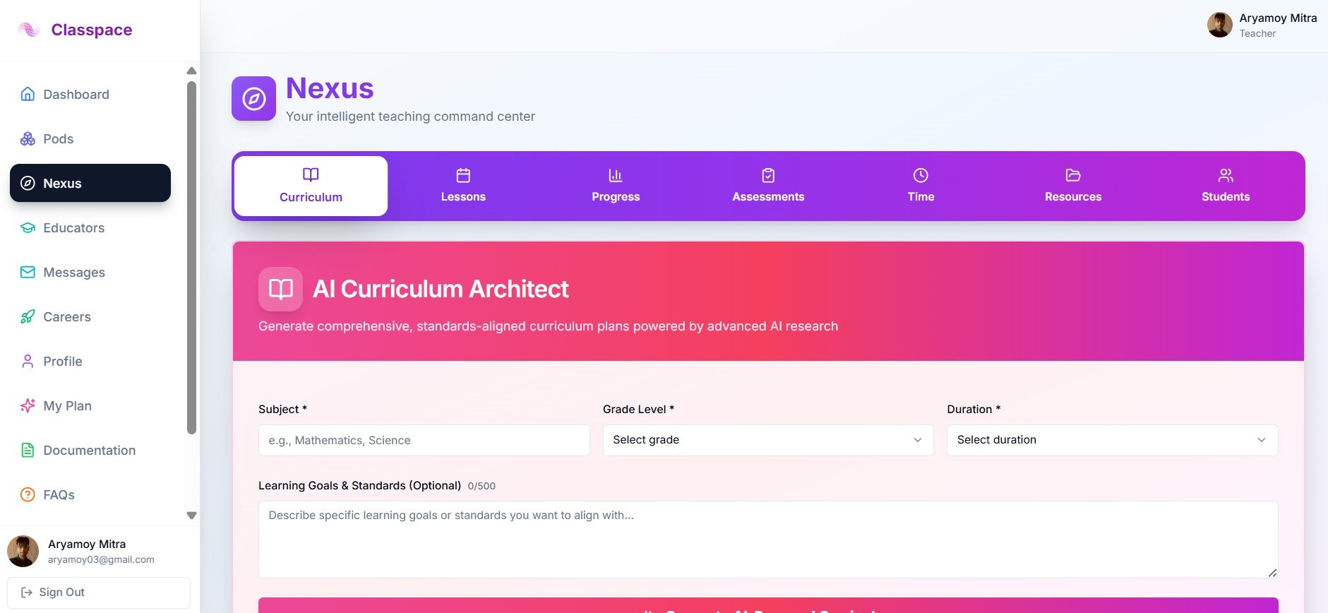 Classpace - Screenshot 4 showing product features and functionality