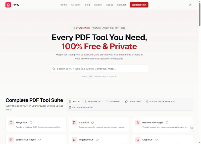 PDFly screenshot 2