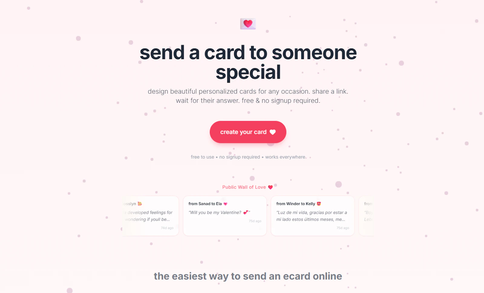 Instant eCard screenshot 2