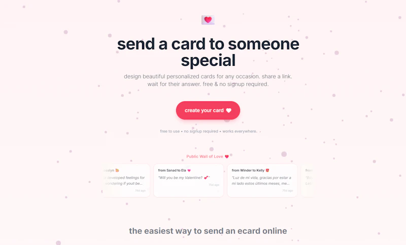 Instant eCard screenshot 2