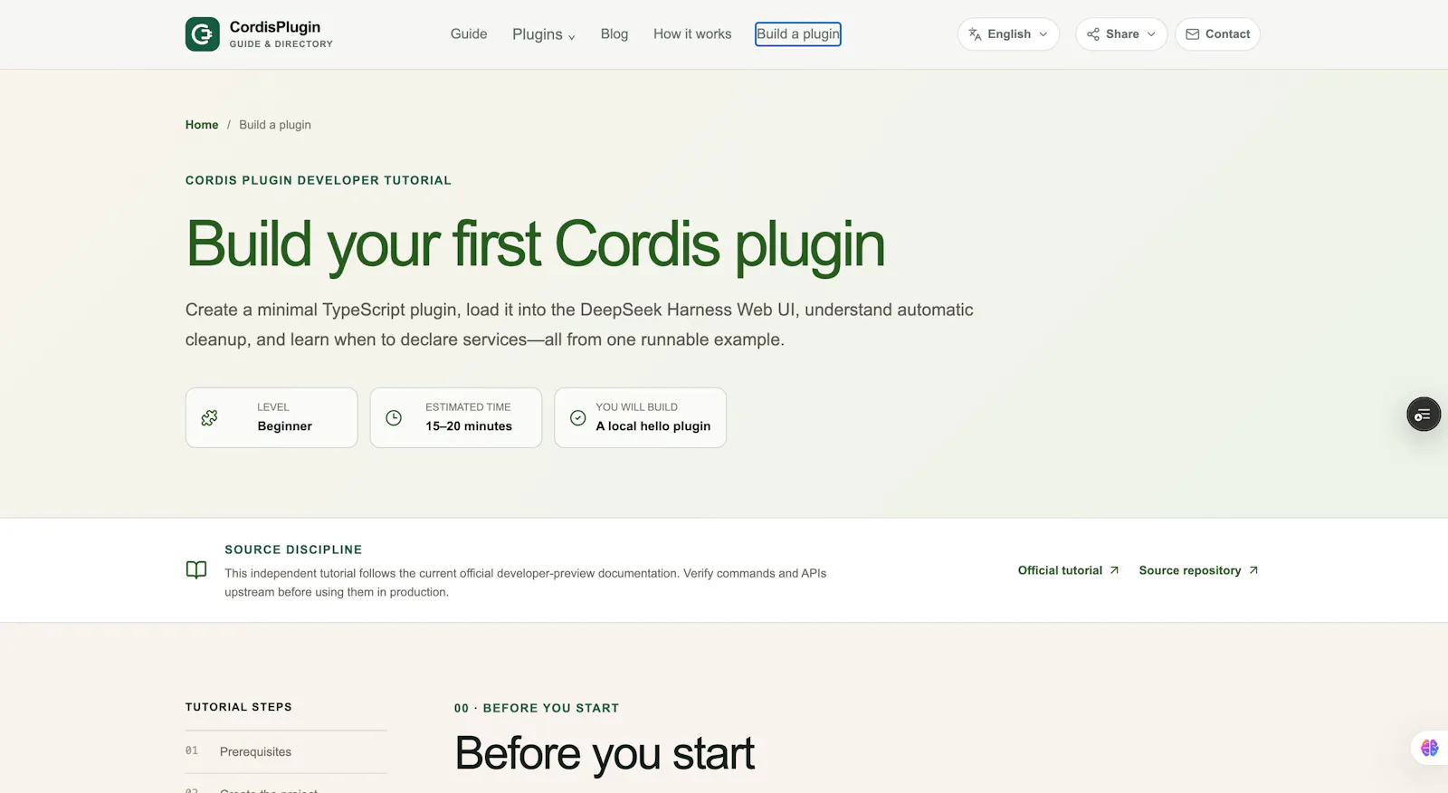 CordisPlugin screenshot 3