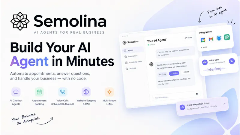 Semolina 2.0 screenshot 1 (video preview)