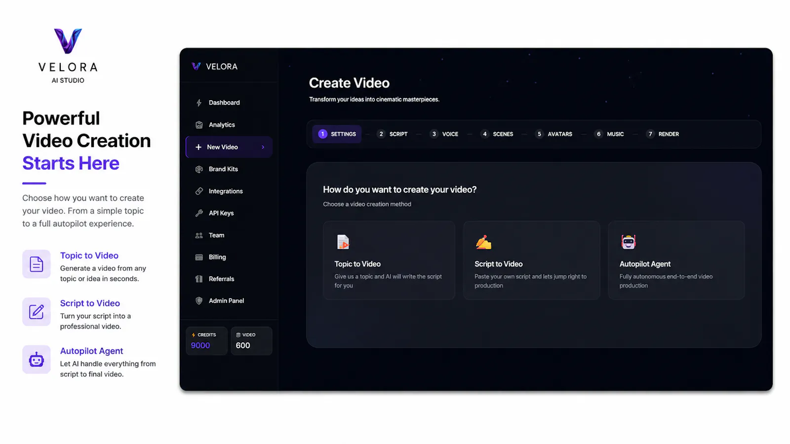 Velora AI Studio screenshot 8