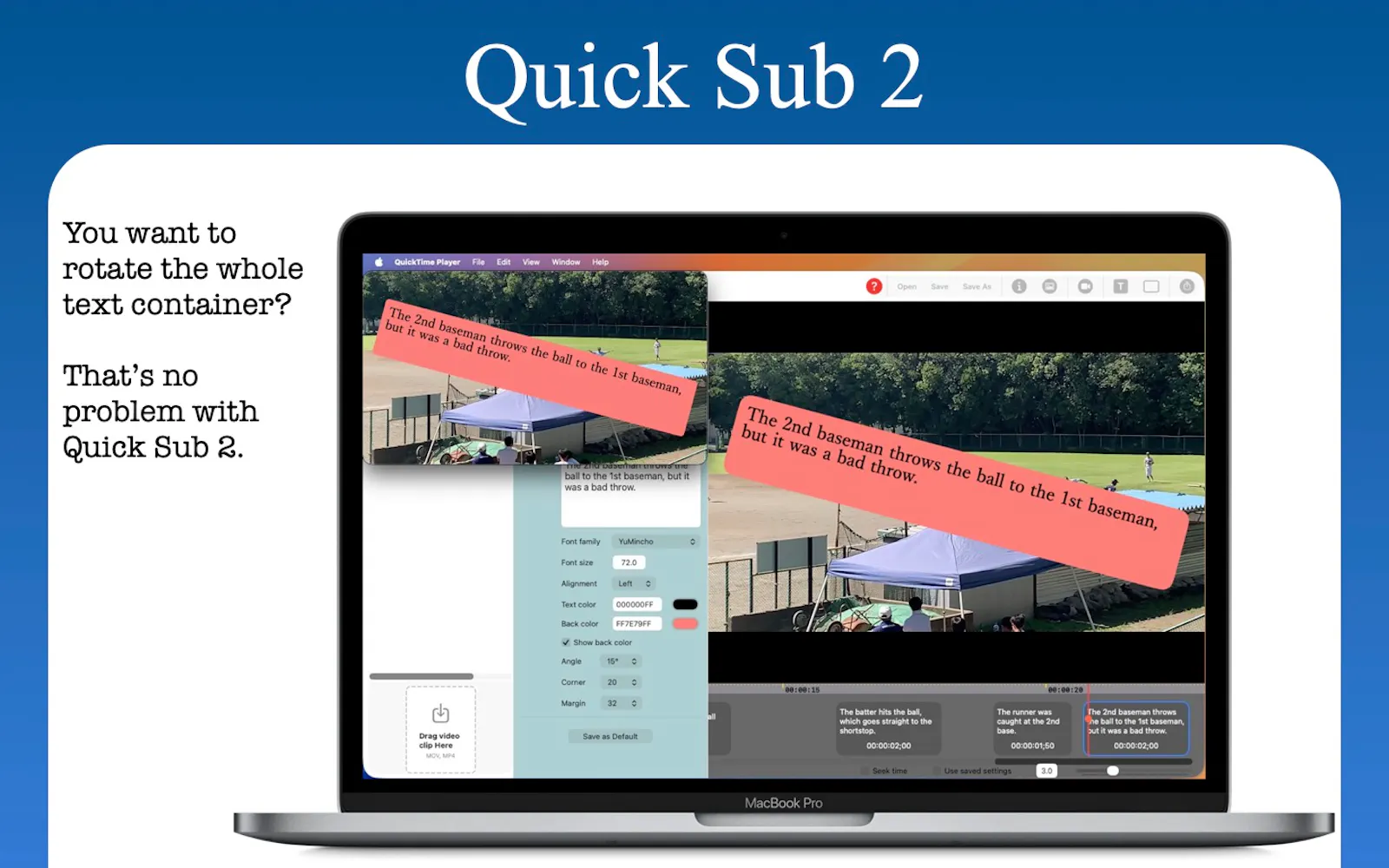 Quick Sub 2: Video Subtitling screenshot 8