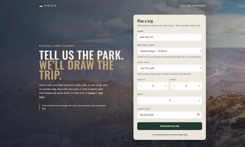 Rimfold screenshot 1