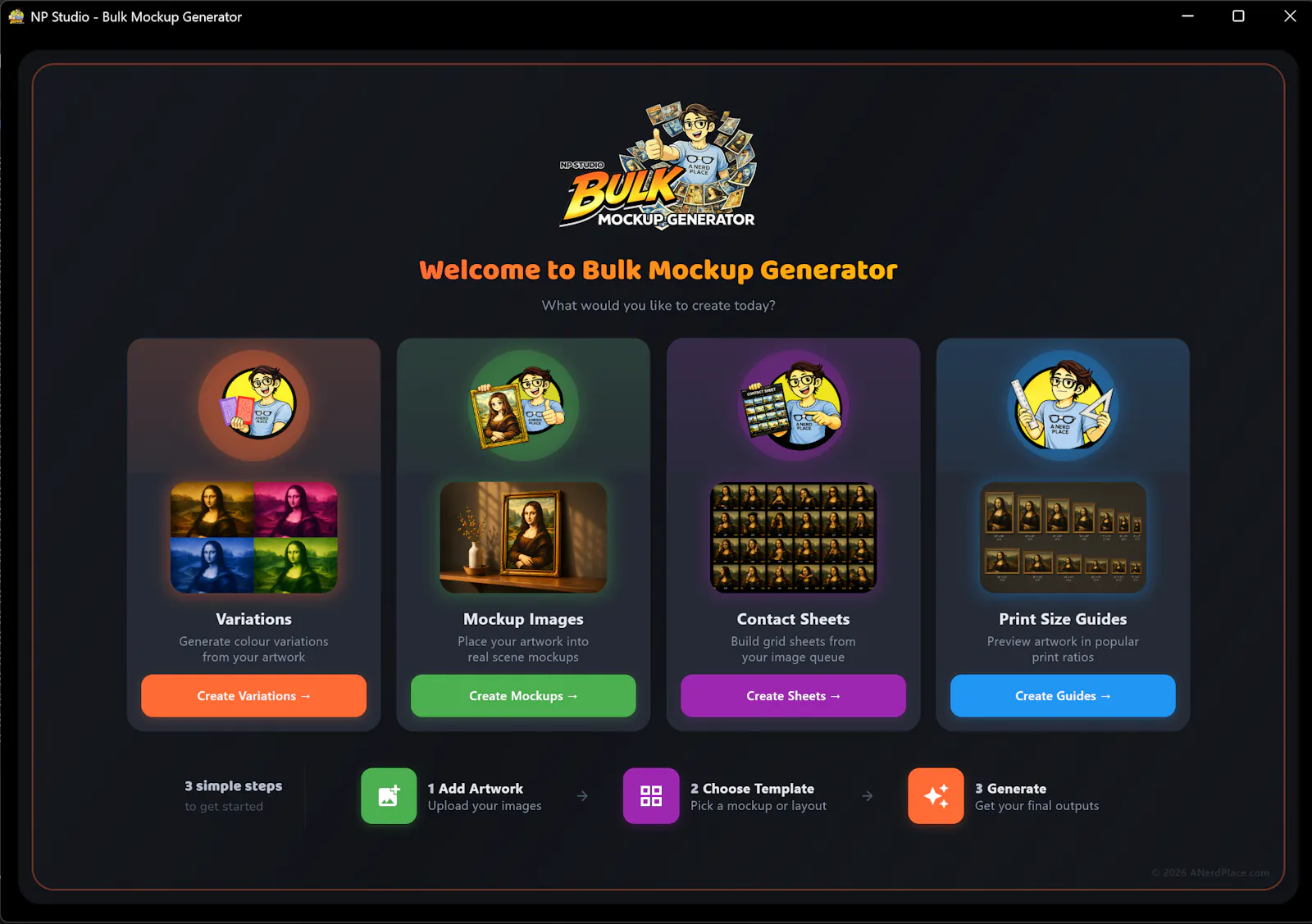 NP Studio – Bulk Mockup Generator screenshot 3