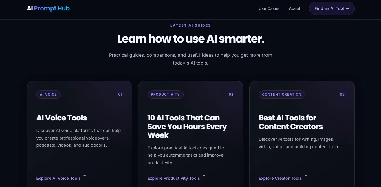 AI Prompt Hub gallery image