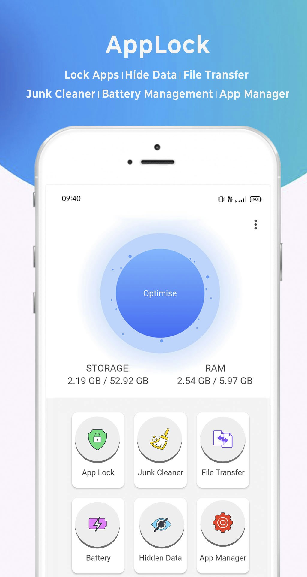 AppLock Fingerprint Hide Photo gallery image