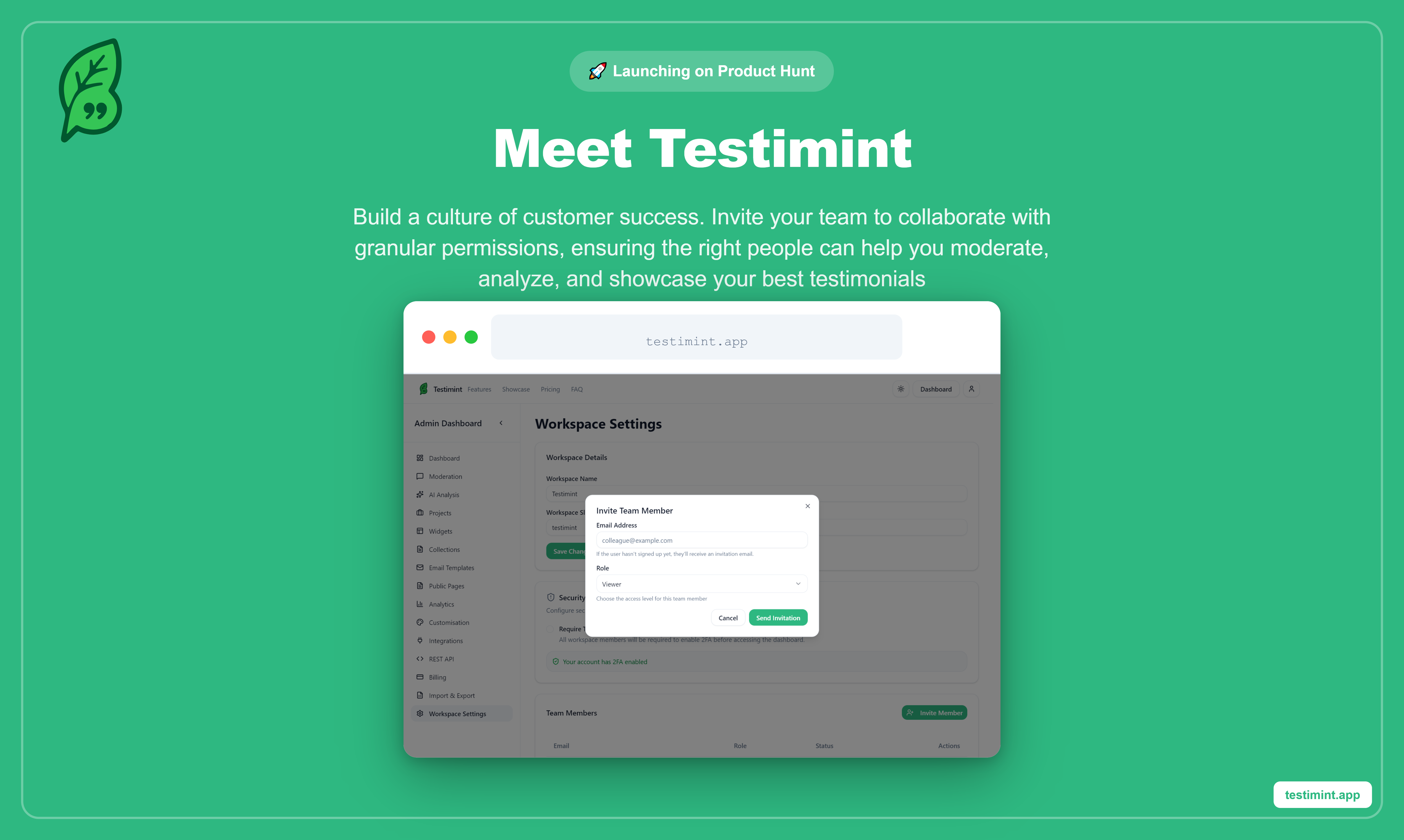 Testimint gallery image