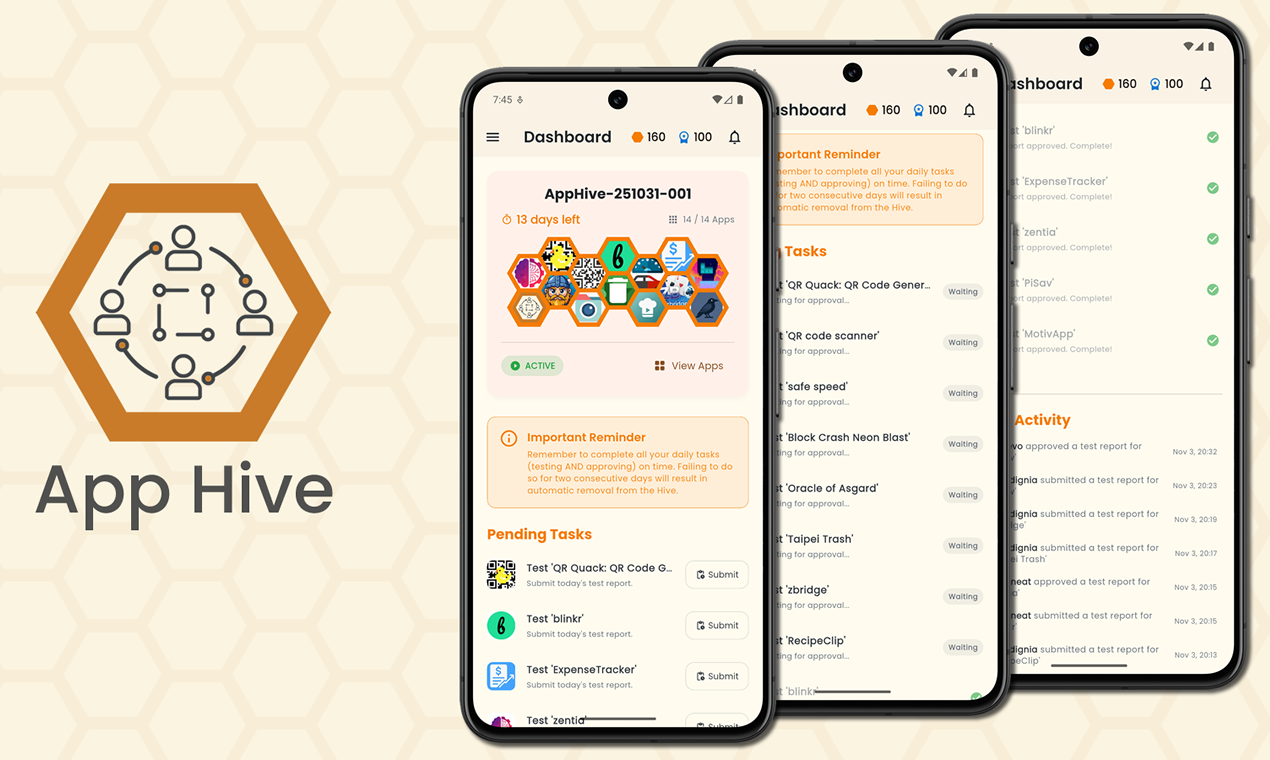 App Hive: Closed Testing Tool gallery image