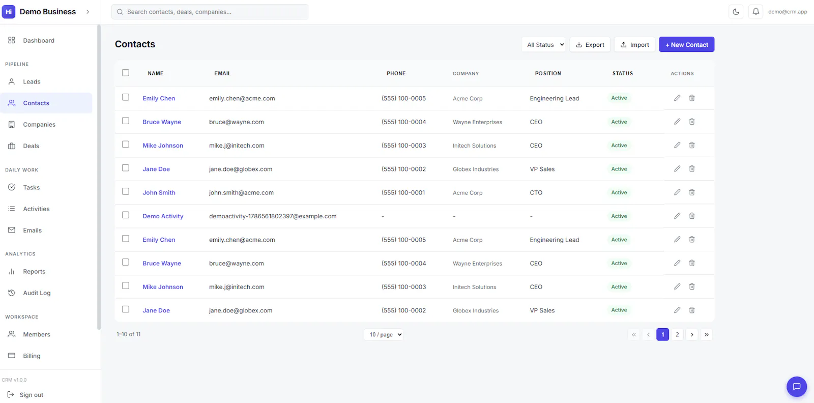 Hi CRM screenshot 3