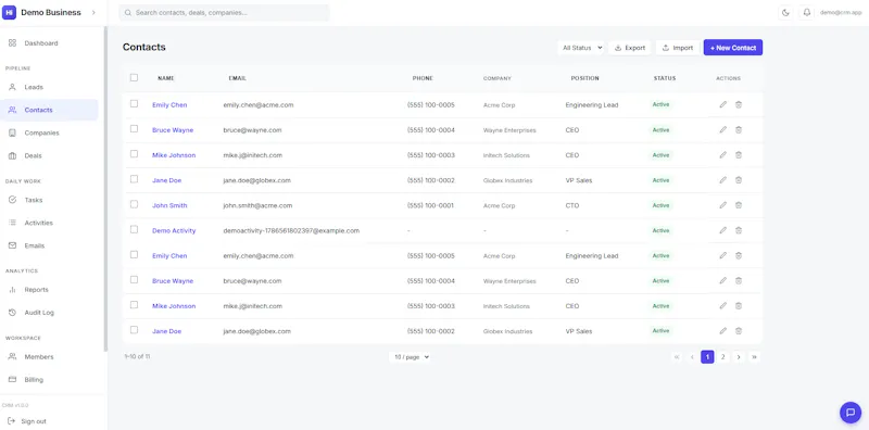 Hi CRM screenshot 3