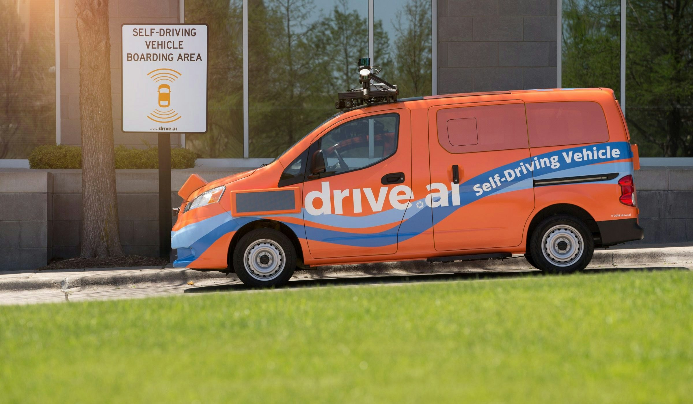 THE SELF-DRIVING CAR IS HERE gallery image