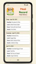 Meal Record: Track Daily Meals gallery image