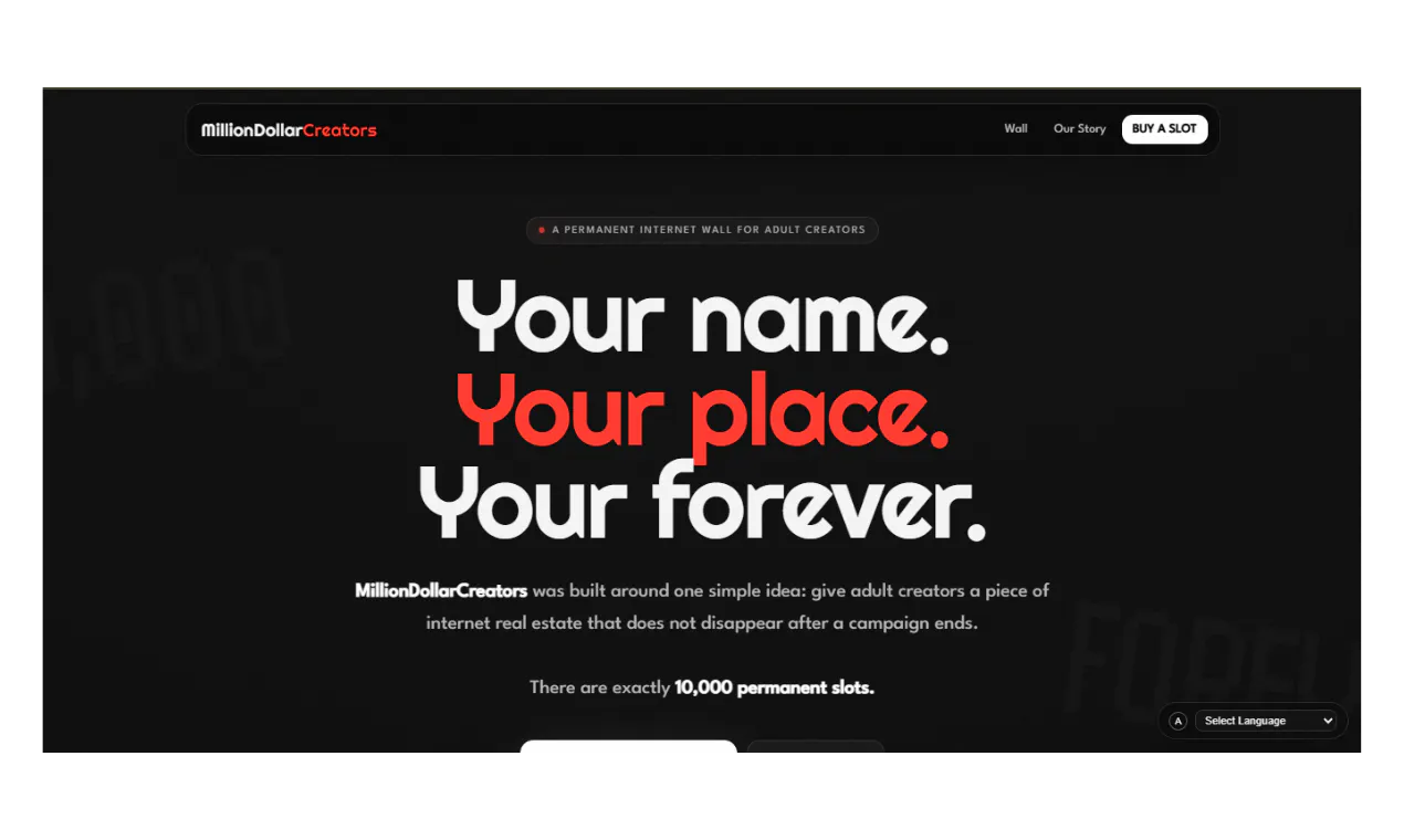 MillionDollarCreators.io gallery image