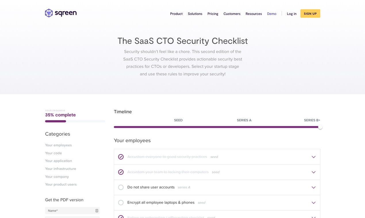 SaaS CTO Security Checklist, 2nd Edition gallery image