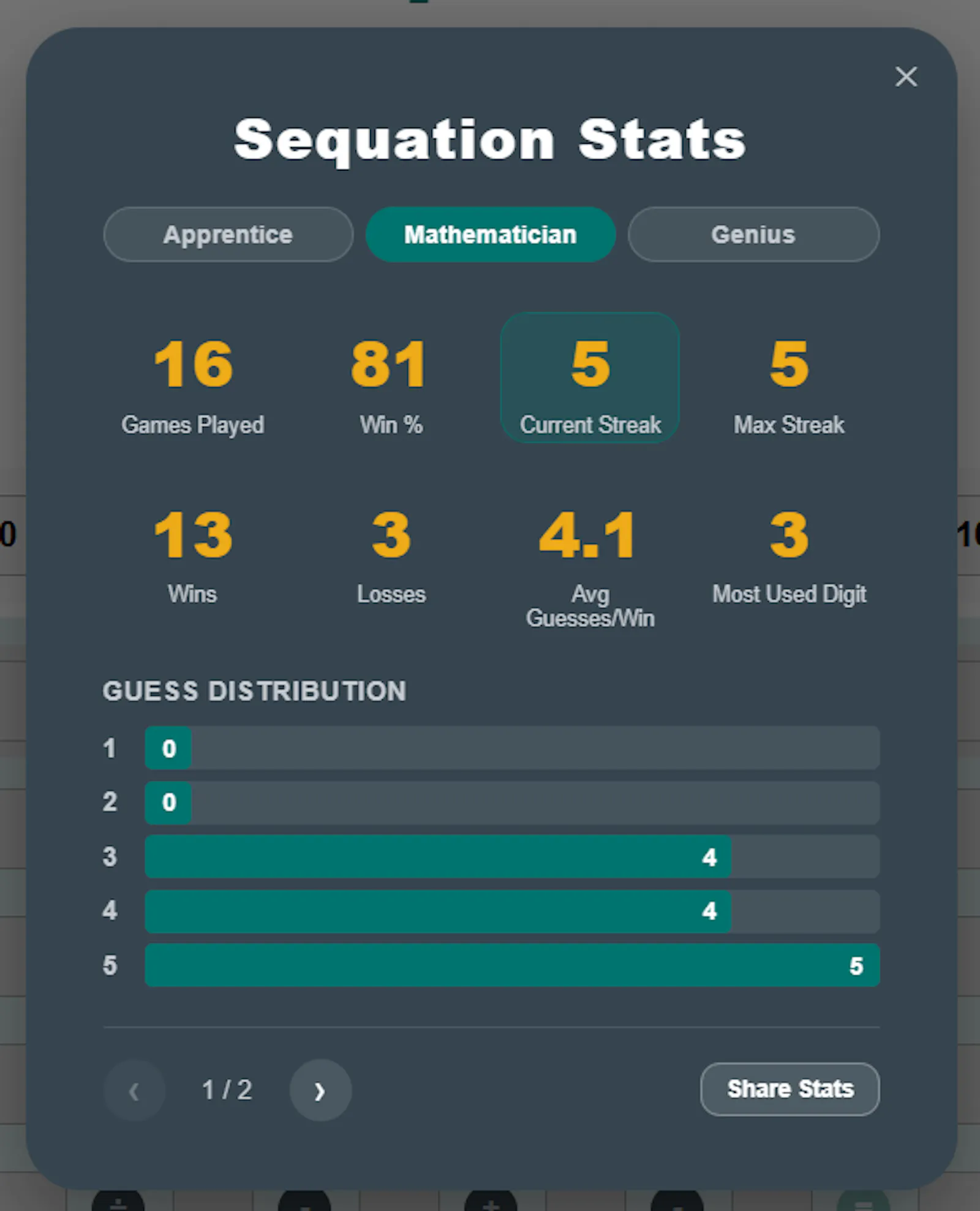 Sequation screenshot 5