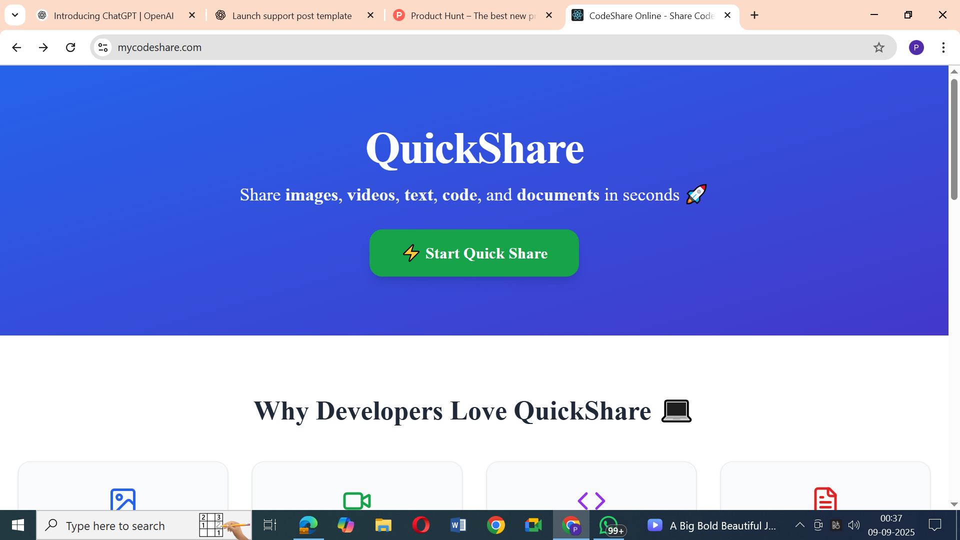 Media Kadeshare - Mã chia sẻ, văn bản, pdfs và tài liệu mã hóa 1