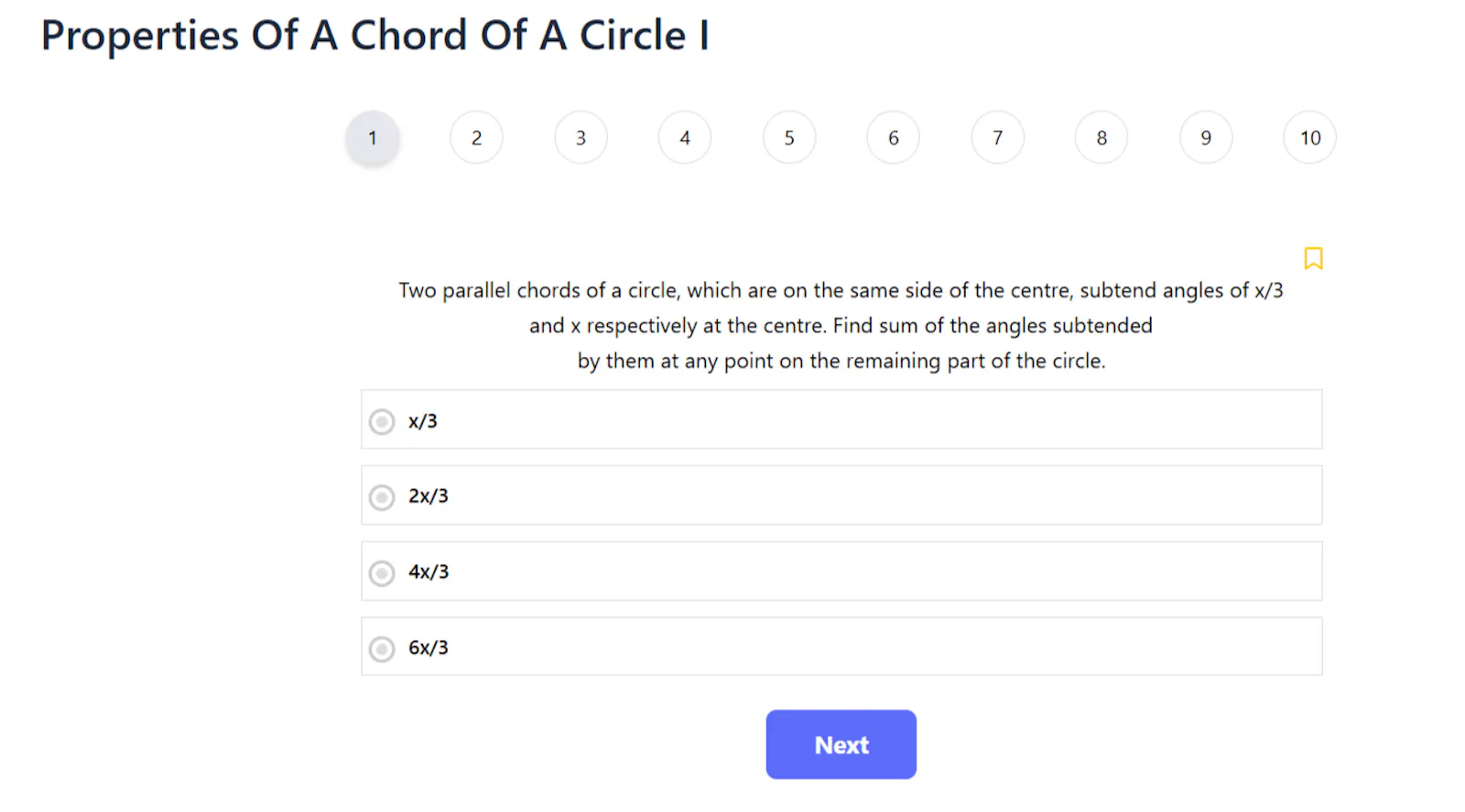 Properties Of A Chord Of A Circle I screenshot 1