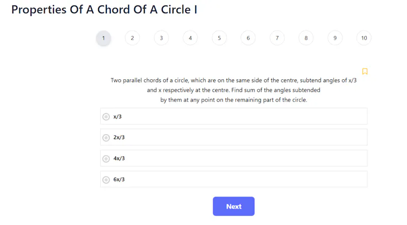 Properties Of A Chord Of A Circle I screenshot 1