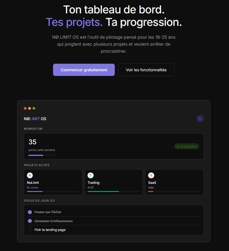 NØ LIMIT OS gallery image