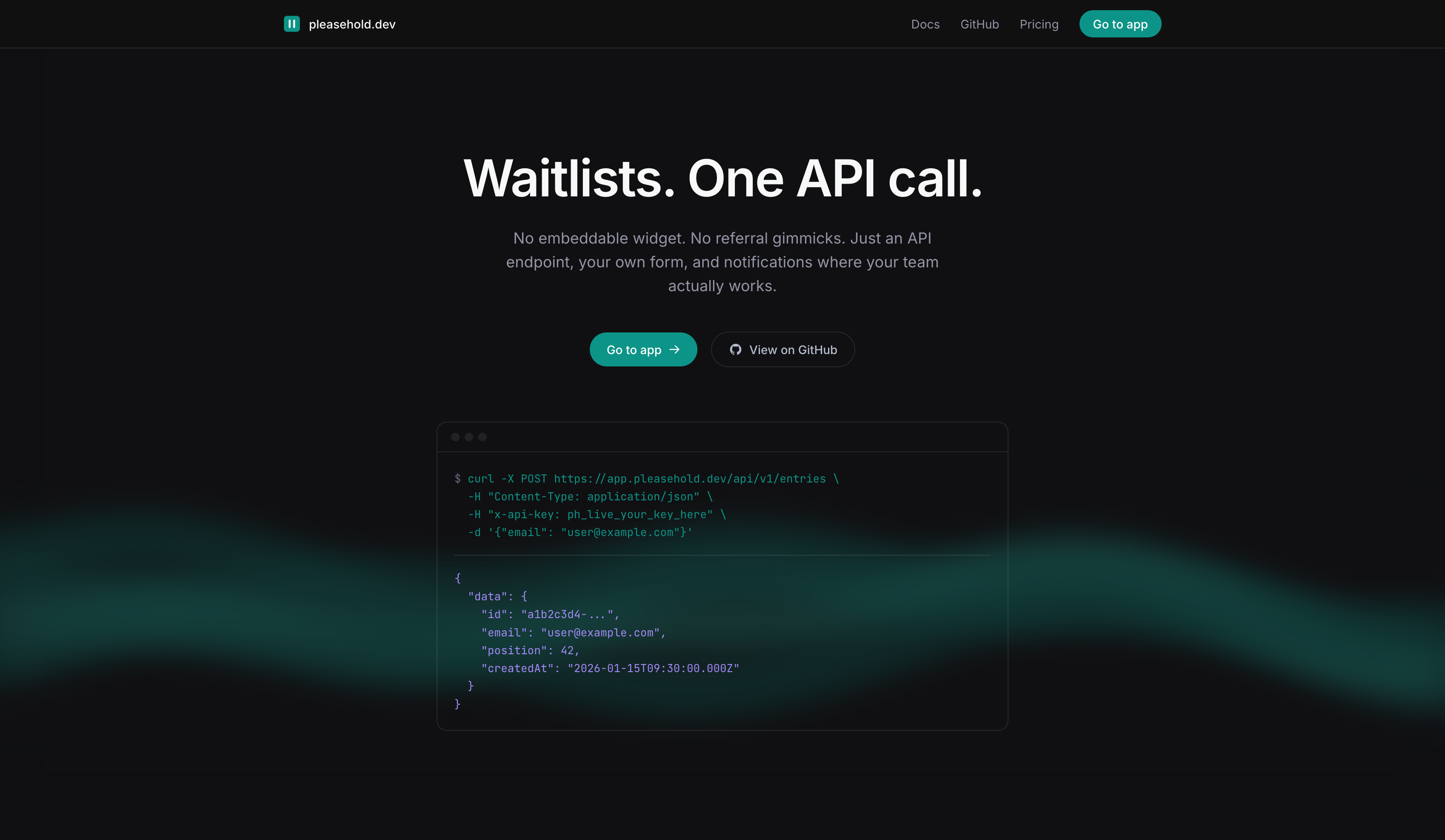 Pleasehold.dev gallery image